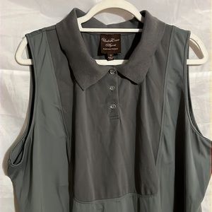 Under Cover Agent by Kathleen Kirkwood Gray Top, Size 3X NWT MAKE AN OFFER!!